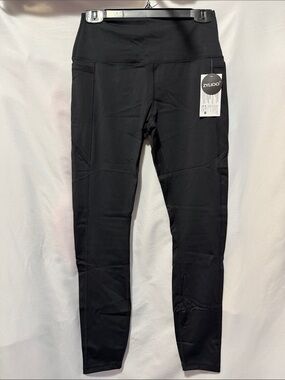 Zylioo Women's Black High-Rise Performance Leggings